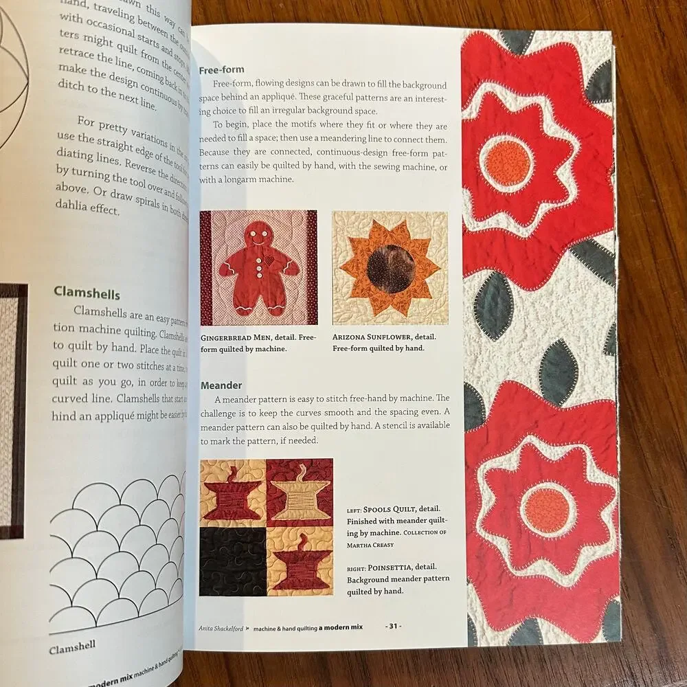 A Modern Mix Machine & Hand Quilting Pattern Book